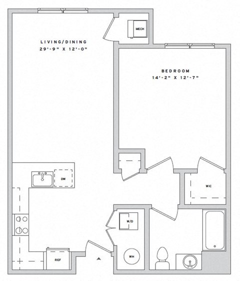 a floor plan of a home