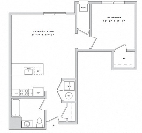 a floor plan of a home