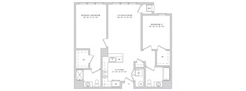 a floor plan of a home