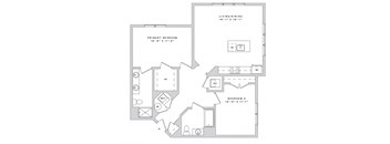 a floor plan of a home