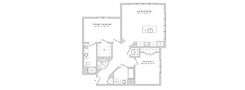 a floor plan of a home