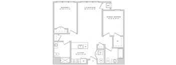a floor plan of a home