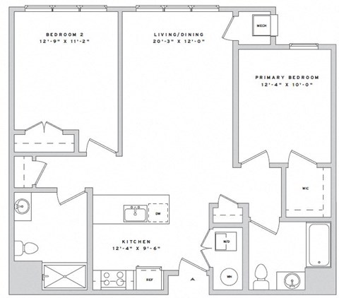 a floor plan of a home