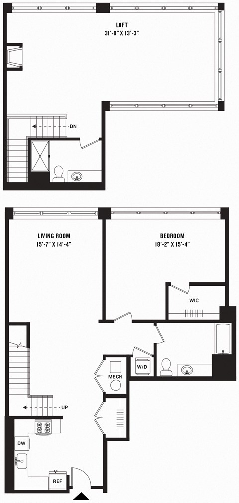 a blueprint of a floor plan of a house