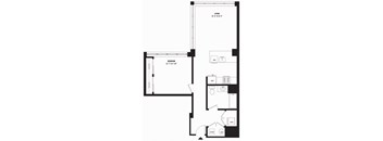 a blueprint of a floor plan of a house