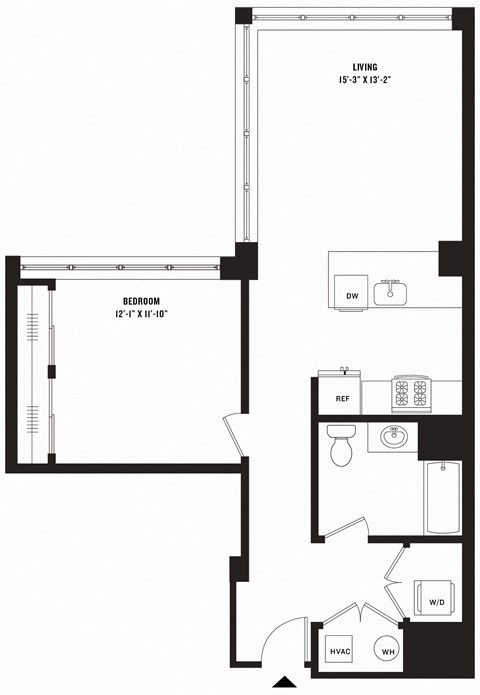a blueprint of a floor plan of a house
