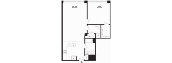 a blueprint of a floor plan of a building