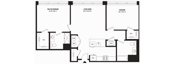 2 BEDROOM 2 BATHROOM