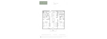 the floor plan of the condo