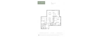 the floor plan of the condo
