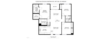 3x3 A2 Floorplan