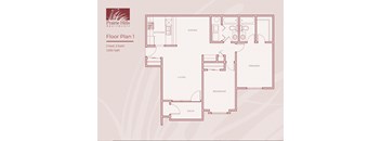 a floor plan of prairie hills apartments