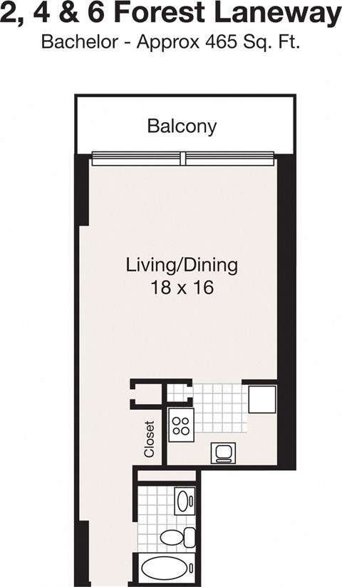 6 Forest Laneway Studio-3 Beds Apartment for Rent - Photo Gallery 20