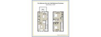 2 Bedroom Townhome