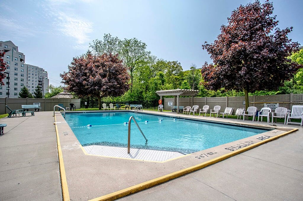 our apartments offer a swimming pool