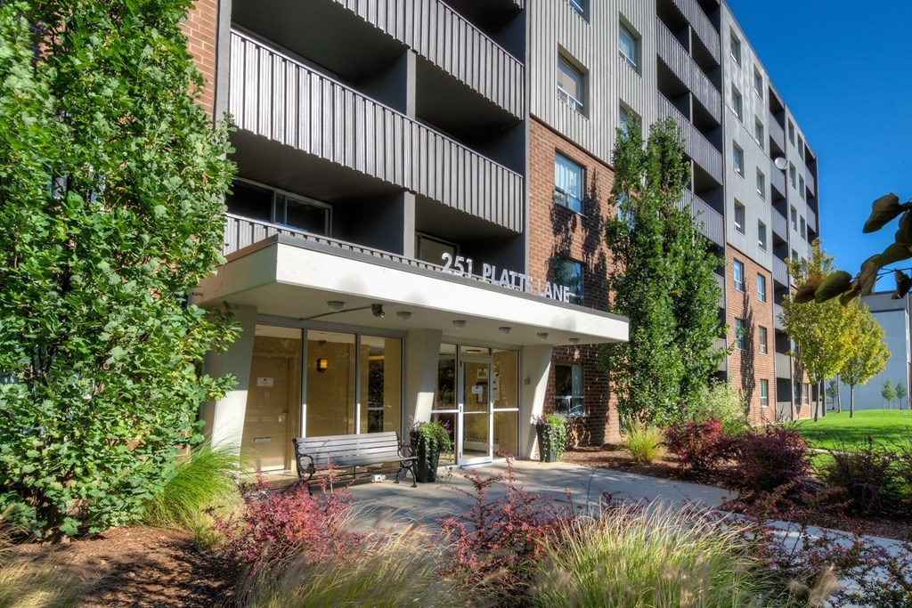 Property entrance at Platts Crossing, London, ON