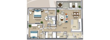 2 Bedroom - 2A