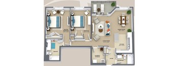 2 Bedroom - 2C