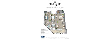 a floor plan of the talbot