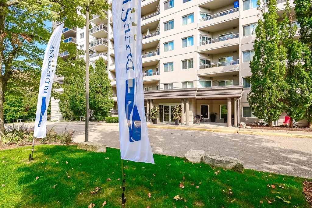 the facade or entrance of residence inn downtown