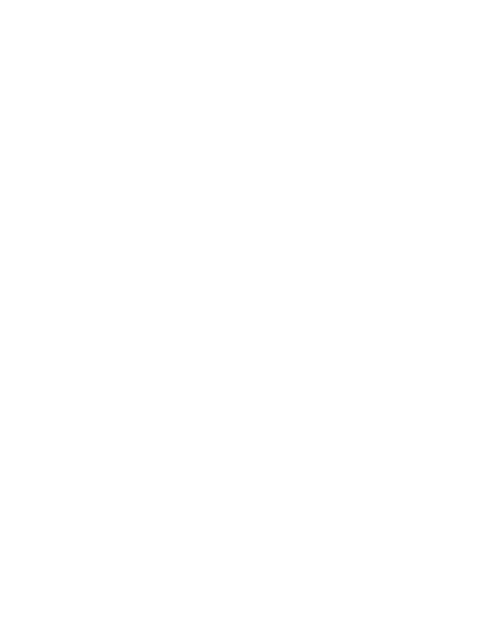 a logo with two crossed knives on a black background