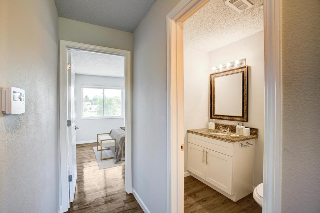 a bathroom at 9028 stinger drive