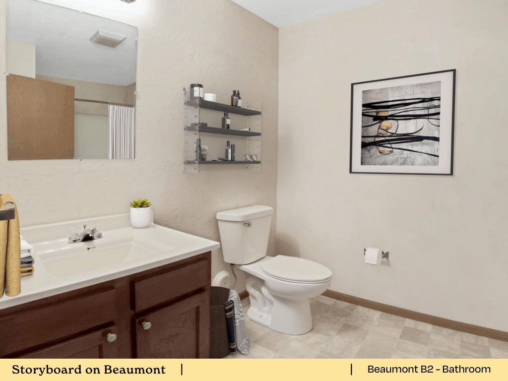 a bathroom with a toilet and a sink and a mirror