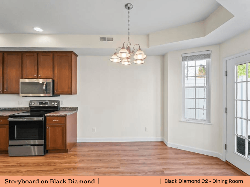 the kitchen is clean and ready for us to use