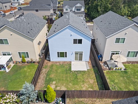Fence Back & Side Yards