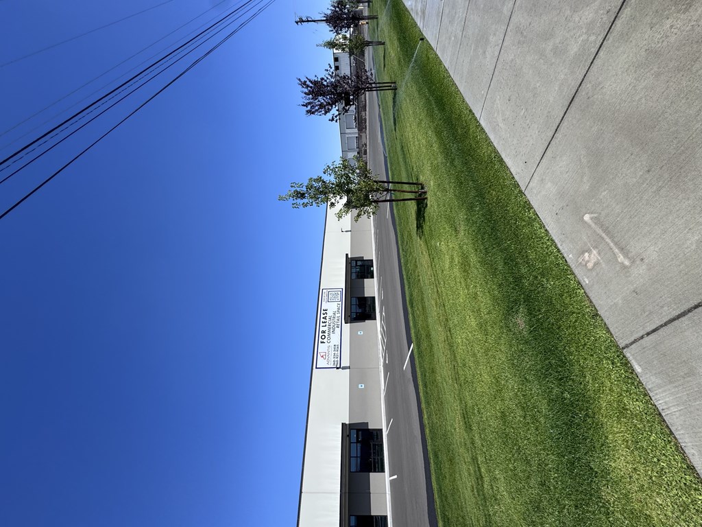 A tall building with a tree in front of it.