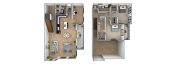 bedroom floor plan an in 2d