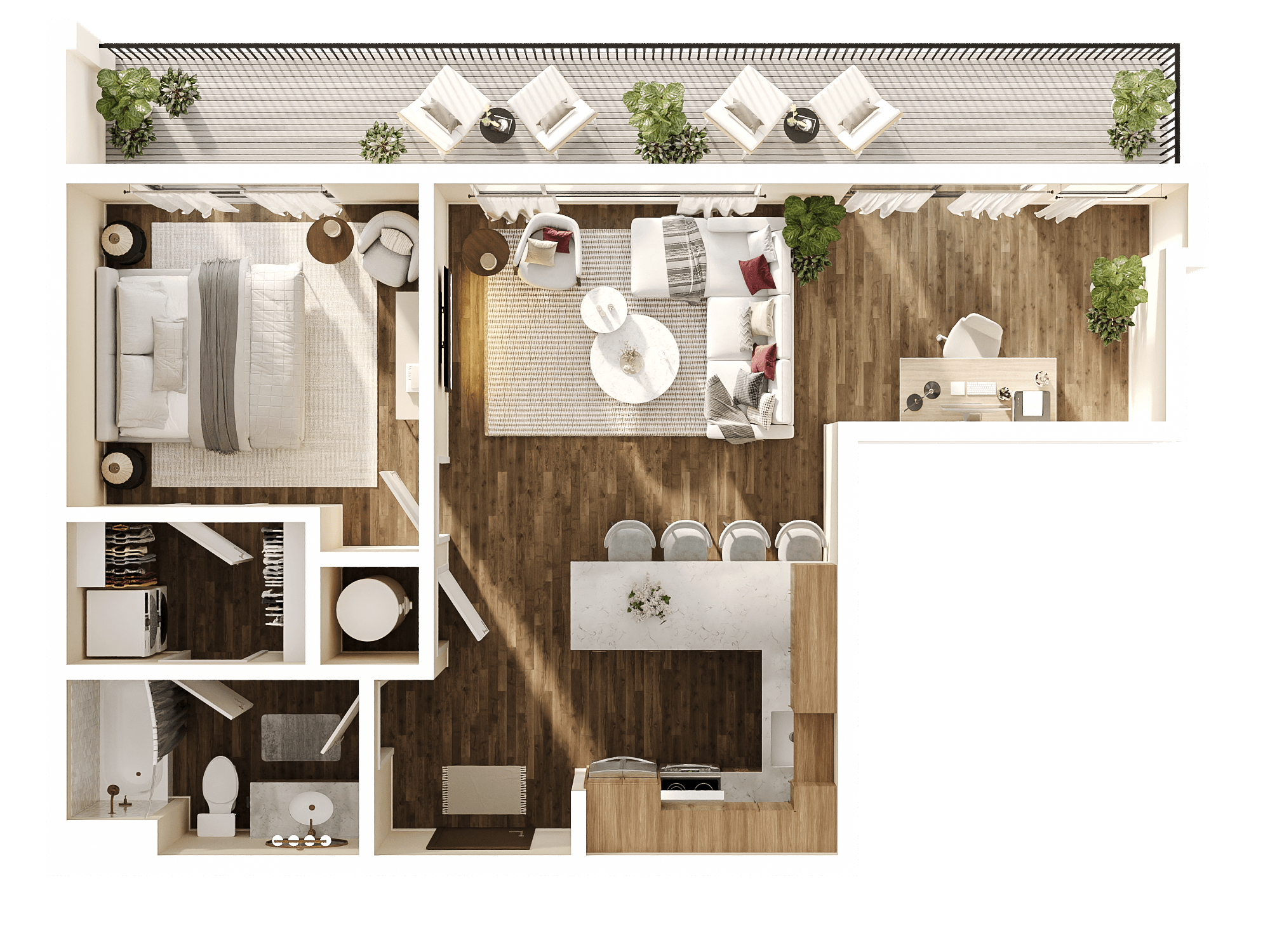 Benny floorplan