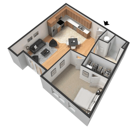 7007 Oak Street Studio-2 Beds Apartment for Rent - Photo Gallery 58