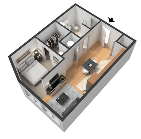 7007 Oak Street Studio-2 Beds Apartment for Rent - Photo Gallery 57