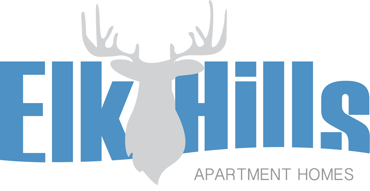 A logo for a company called Elk Hills Apartment Homes.