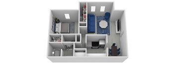 a 2100 sq ft floor plan  1 bedroom  1190 sq ft
