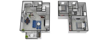 a floor plan of a house