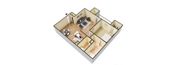 the 1122 small loft floor plan