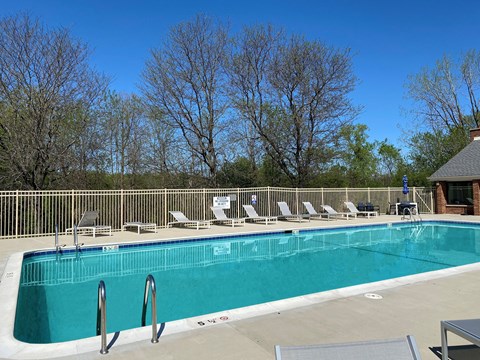 the swimming pool at the resort at governors residence