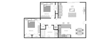 a floor plan of a home