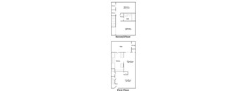 a floor plan of a small house