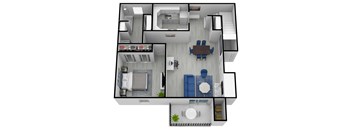 bedroom floor plan an in 2d