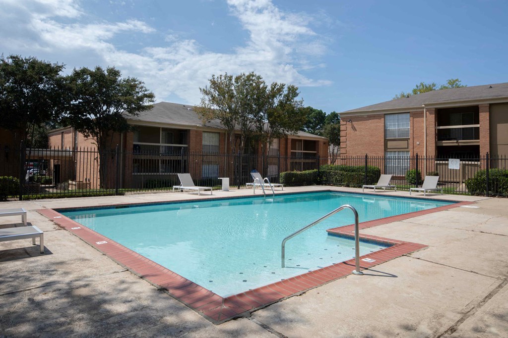 our apartments showcase a swimming pool