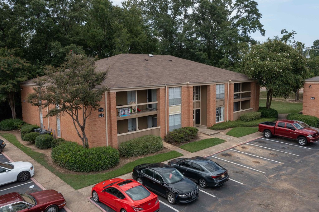 our apartments offer a parking lot for your car