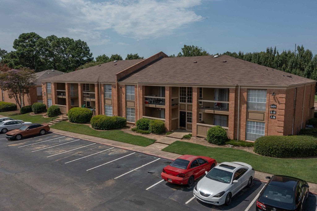our apartments offer a parking lot