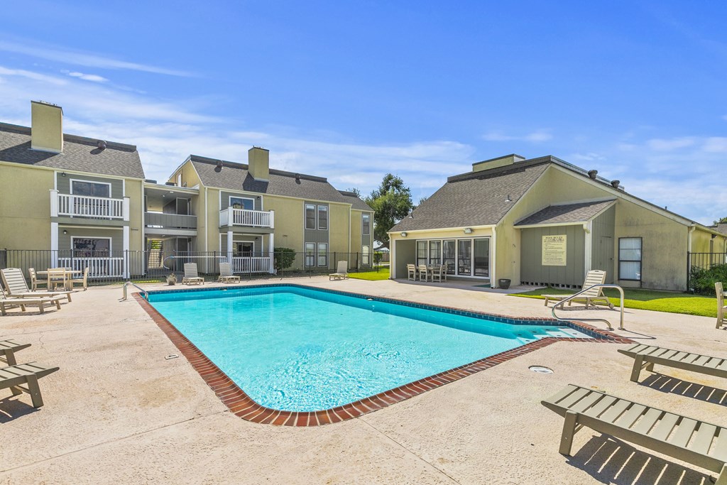 our apartments have a resort style swimming pool at our apartments