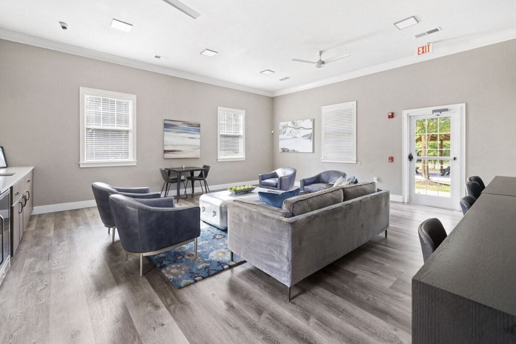 the preserve at ballantyne commons apartment living room