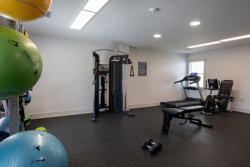 Park at Meadow Building Gym 1