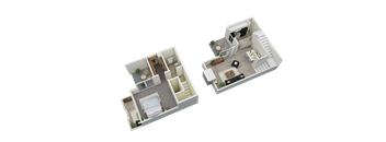 bedroom floor plan an in 2d