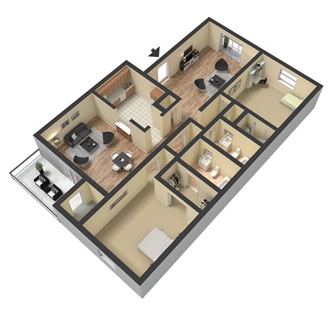 the oxford dollhouse floor plan